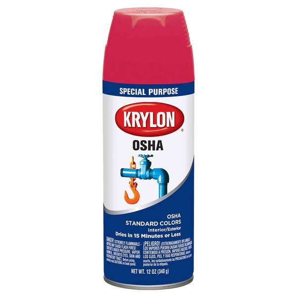 Krylon Osha Paint Safety Red K02116007